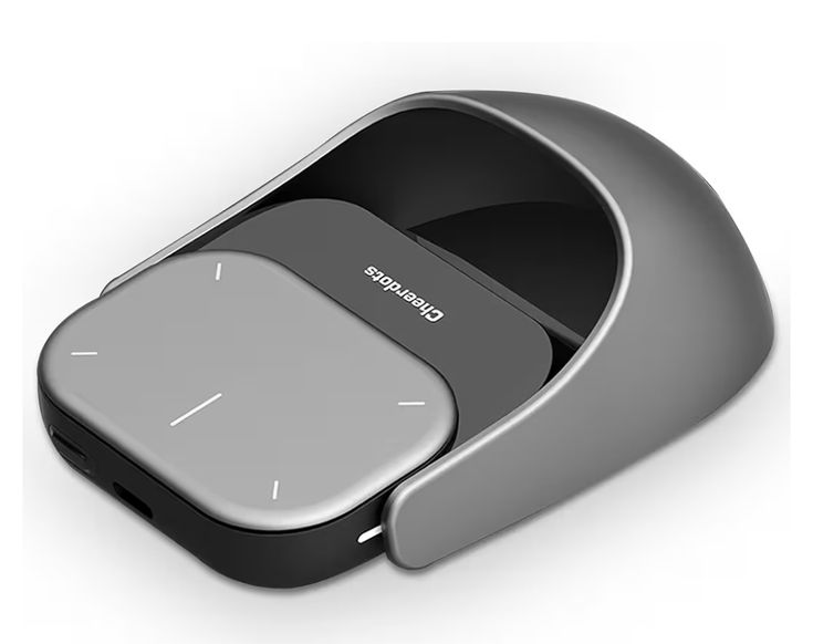 Detachable Computer Mouse, Presenter Presentation Pointers Remote with Laser, Ultra-Lightweight, Compatible with PC/Mac/Laptop