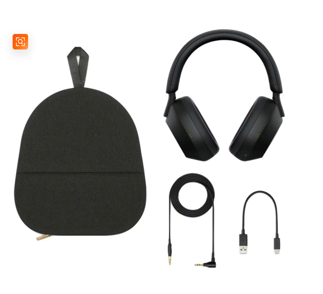 complete packing of Sony WH-100XM5 headphone