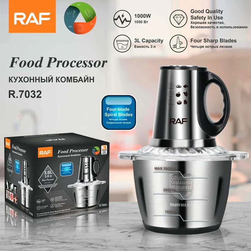 Best electric chopper for kitchen use: 2 Litre capacity, efficient 500W motor
