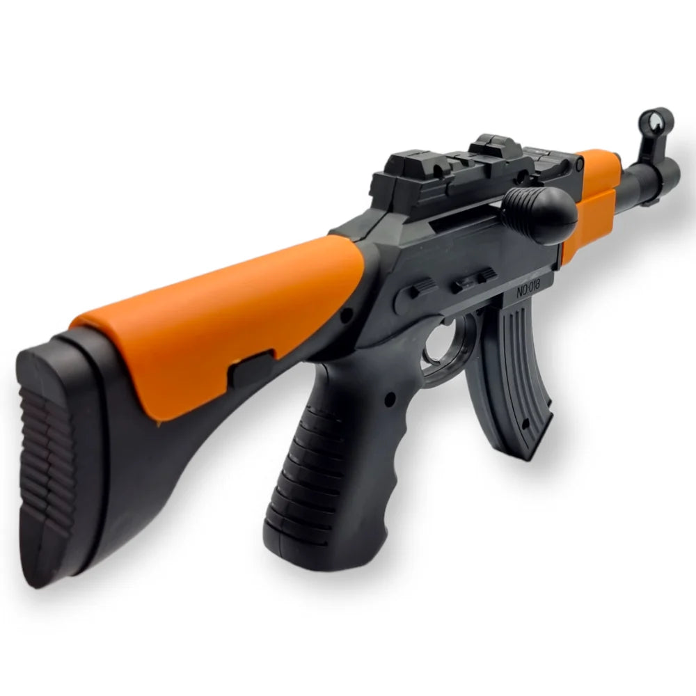 Kids AK47 Style  Blaster Toy Gun – Automatic Soft Dart Toy Rifle