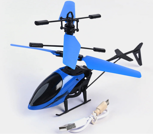 2. Mini Sensor Helicopter Gesture Control Indoor Flying Toy for Children
