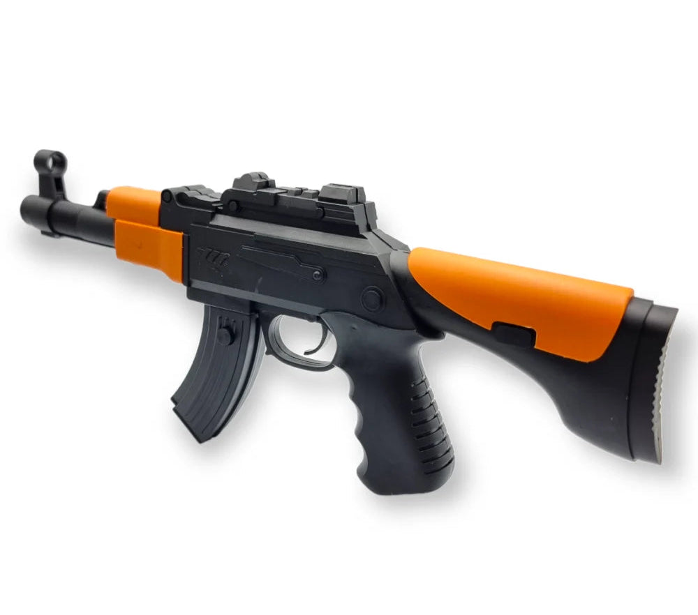 Kids AK47 Style  Blaster Toy Gun – Automatic Soft Dart Toy Rifle